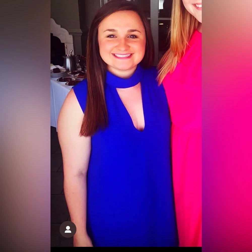 Karlie Cobalt Blue Dress - Picture 1 of 7